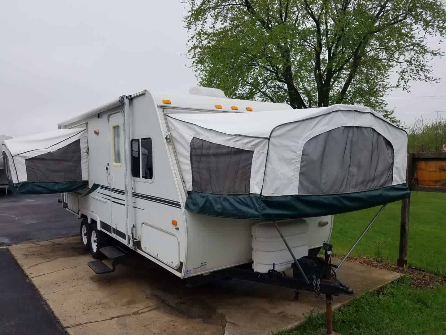 second hand travel trailers for sale